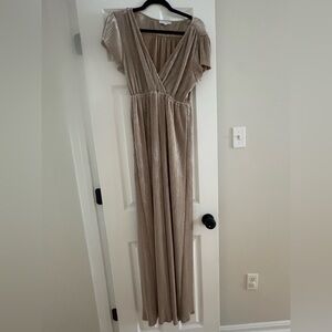 Baltic born dress in gold